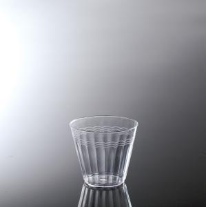 Resposables.  9 oz. Old Fashioned Tumbler.  Extra Heavyweight.  Clear Color.  20 Cups/Sleeve, 240/Case