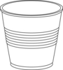 A Picture of product 101-707 Dart® Conex® Translucent Plastic Cold Cups,  3.5oz, 2500/Carton