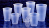 A Picture of product 101-800 Party Plastic Drink Cups.  3.5 oz.  Translucent Color.  Use PL2 Series Lids.  100 Cups/Sleeve.