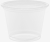 A Picture of product 106-412 Conex® Complements Portion Cup.  1.00 oz.  Clear.  125 Cups/Sleeve, 20 Sleeves/Case, 2,500 Cups/Case.