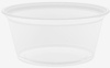 A Picture of product 106-413 Conex® Complements Portion Cup.  3.25 oz.  Clear.  125 Cups/Sleeve.