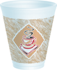 A Picture of product 107-440 Foam Cup.  12 oz.  Café G™ Design.  20 Cups/Sleeve.