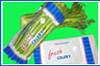 A Picture of product 320-218 Produce Bag. 6.75 X 14.5 x 2. Clear. Celery Bag.