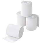 Point of Sale Roll Paper.  Thermal Paper for Thermal Printers.  2.25" x 200 Feet, 1/2" Honeycomb Core. (48 Gram-Light Standard Weight Paper)