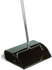 A Picture of product 518-105 Lobby Dust Pan with Handle.  30" x 12" x 9".  Black Color.