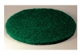 Floor Pads.  Type 73 - Emerald Hy-Pro Pad.  17" Diameter.  For 175 to 300 RPM Machines.