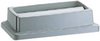 A Picture of product 562-198 Wall Hugger™ Tip Top Lid.  Gray Color.  4-3/4" x 20-1/2" x 11-1/2".