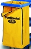 A Picture of product 563-106 Vinyl Bag Replacement for 182, 184, and 186 Janitor Carts.  25 Gallon.  Yellow Color.