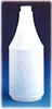 A Picture of product 570-112 Round Plastic Bottle.  24 oz. Capacity.  28/400 Neck Finish.  Molded Graduations.  High Density Polyethylene.