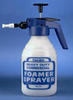 A Picture of product 570-206 Pump-Up Foamer Sprayer.  2 Quart Capacity.  Translucent Tank, Blue Nozzle.