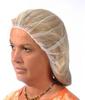 A Picture of product 595-205 Hair Net.  Heavyweight Polyester Mesh.  18".  White Color.