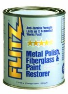 Flitz Metal Polish.  2.2 lb. Can. 6/ Case  **MUST ORDER IN CASE QTY**