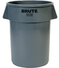 A Picture of product 982-295 BRUTE® Container.  44 Gallon.  24" Diameter x 31-1/2" GRAY