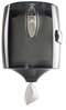 A Picture of product 892-310 GP Georgia-Pacific Centerpull Towel and Wiper Dispenser. Translucent Smoke.