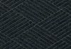 A Picture of product 973-680 Waterhog™ Diamond Fashion Border Entrance-Scraper/Wiper-Indoor/Outdoor Floor Mat. 3 X 10 ft. Charcoal.