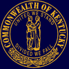 A Picture of product 970-366 Mat 4x4 Logo Commonwealth of KY Classic Impressions