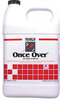 A Picture of product 680-202 Once Over™ Floor Stripper.  No-rinse stripper.  Safe on most resilient and non-resilient floors including mineral surfaces, vinyl, vinyl composition, ashpalt, rubber, terrazzo, brick and quarry tile.  1 Gallon.