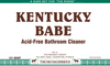 A Picture of product 604-206 KY Babe.  Non-Acid Restroom Cleaner.  1 Quart.