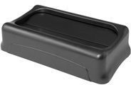 Rubbermaid® Commercial Slim Jim® Swing Lid, 11-3/8" w x 20-1/2" d x 5" h, Black