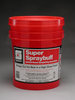A Picture of product 682-215 Super Spraybuff.  Solvent-based spraybuffing compound. Cleans, repairs and restores the shine of modern high gloss finishes.  5 Gallons.