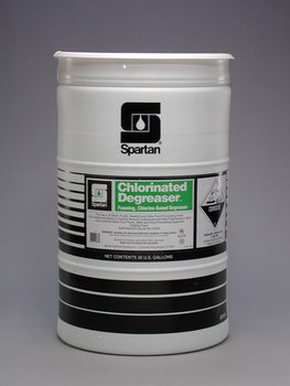 Chlorinated Degreaser.  Foaming, chlorine-based degreaser. For use in meat, poultry, seafood and other food processing areas. Formulated with bleach.  30 Gallons.