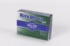 A Picture of product 348-605 Rite-Wrap® Interfolded Dry Wax Deli Paper.  15" x 10.75".  White Color.  500 Sheets/Box.