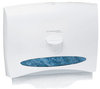A Picture of product 975-958 WINDOWS* Toilet Seat Cover Dispenser.  17.4" x 13" x 3.3".  White Color.