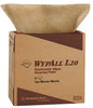 A Picture of product 357-110 WYPALL* L20 Wipers.  Pop-Up Box.  9.1" x 16.8" Wiper.  Brown Color.  88 Wipers/Pop-Up box.