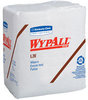 A Picture of product 976-539 WYPALL* L20 Wipers.  1/4 Fold.  12.5" x 13" Wiper.  White Color.  68 Wipers/Poly Package.