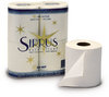 A Picture of product 887-616 Sirrus® Universal-Use Bath Tissue.  4-3/8" x 4".  4-Pack Retail Pack.  280 Sheets/Roll.