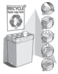 A Picture of product 967-705 Foam Cup Recycling Kit 11" x 20" x 26"
