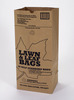 A Picture of product 310-135 Lawn & Leaf Bag.  Tri-Fold Retail Bale Pack.  Kraft Paper.  16" x 12" x 35".  12/5 packs per bale.