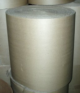 Corrugated Flex Wrap.  72" x 250 Feet.  B-Flute Singleface. *** SPECIAL ORDER WITH EXTENDED LEAD TIMES. *******