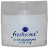 A Picture of product 973-843 Freshscent™ Stick Deodorant.  Alcohol Free.  0.5 oz.  144 Sticks/Box.