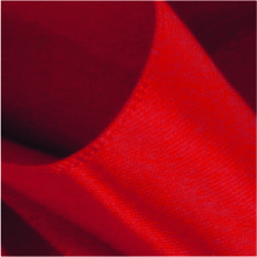 Splendorette® Ribbon.  3/4" x 250 Yards.  Red Color.