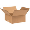 A Picture of product 969-177 Corrugated Box. 9" x 9" x 4", 25 Boxes/Bundle