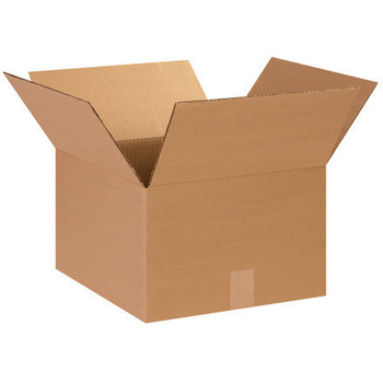Currugated Box.  14" x 14" x 9", 25/Bundle
