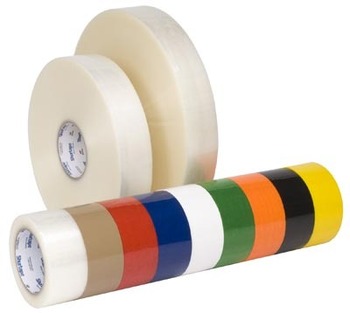 HP 200® Production Grade Hot Melt Packaging Tape, 48 mm x 100 meters, Clear Color, 36 Rolls/Case