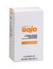 A Picture of product 968-334 GOJO® NATURAL ORANGE™ Smooth Hand Cleaner Refill. 2000 mL. Citrus scent. 4 Refills/Case.