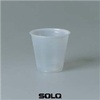 A Picture of product 101-800 Party Plastic Drink Cups.  3.5 oz.  Translucent Color.  Use PL2 Series Lids.  100 Cups/Sleeve.
