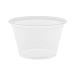 Conex® Complements Portion Cup.  4.00 oz.  Clear.  125 Cups/Sleeve.
