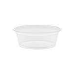 Conex® Complements Polypropylene Portion Cups. 1.50 oz. Clear. 125 Cups/Sleeve, 2500/Case.
