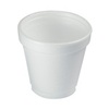 A Picture of product 107-400 Foam Cup.  4 oz.  White Color.  50 Cups/Sleeve.