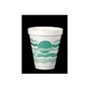 A Picture of product 107-435 Dart J Cup® EPS Insulated Foam Cup. 12 oz. Horizon® Forest Green. 25 cups/sleeve, 40 sleeves/case.