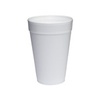 A Picture of product 193-115 Round Foam Food Containers.  32 oz Squat.  White Color.  25 Containers/Sleeve.