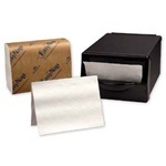 EasyNap® Embossed Dispenser Napkins.  6.5" x 9.85".  White Color.  250 Napkins/Sleeve.