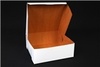 A Picture of product 251-098 Bakery Box.  8" x 8" x 3".  White Color.  One-Piece.