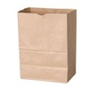 A Picture of product 310-243 Grocery Sack.  1/8 Barrel.  10-1/8" x 6-3/4" x 14-3/8".  57 lb. Kraft Paper.