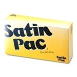 Satin-Pac® High Density Polyethylene Deli Film.  8" x 10.75".  Clear.  1,000 Sheets/Box.