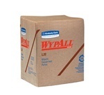WYPALL* L20 Wipers.  1/4 Fold.  12.5" x 13" Wiper.  Brown Color.  68 Wipers/Package, 816 Wipers/Case.